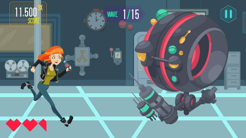 Agent Curiosa Vs Rogue Robots